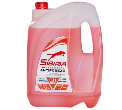 Антифриз SIBIRIA -40 (красный) 10кг
