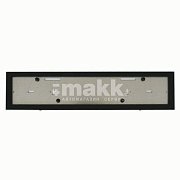 Рамка номерного знака Exprofesso нержавеющая сталь черная