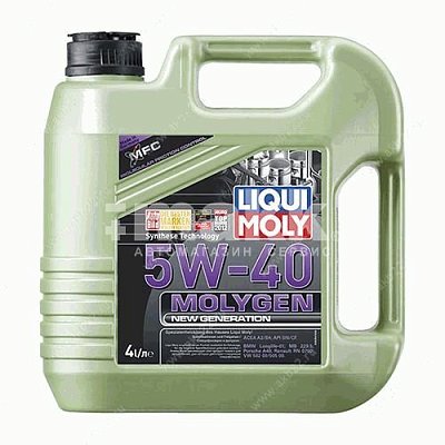 Масло моторное LIQUI MOLY Molygen New Generation 5W40 API SN ACEA A3/B4 синт. 4л