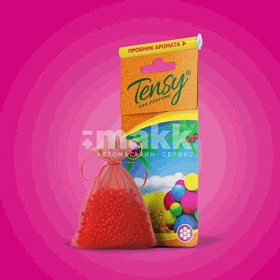 Ароматизатор мешочек гранула с пробником "Tensy" Бабл гам 12шт/бл TTE-09