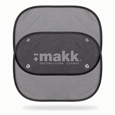 Шторка солнцезащитная на боковое стекло 2 шт 44*38 см WIN-44