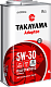 TAKAYAMA  5W30 синт API SN/CF C3  1л  (12шт/уп) металл