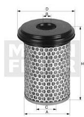 Фильтр воздушный MANN C 32 1500 (AM 442/1) Volvo trucks основной, вторичный CF 2000/1 