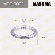 Прокладка пробки масляного поддона 14.2x19.6x2.2 Audi VAG MDP-0031 Masuma