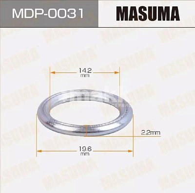 Прокладка пробки масляного поддона 14.2x19.6x2.2 Audi VAG MDP-0031 Masuma