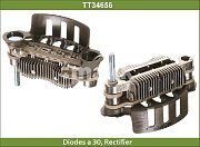 Диодный мост генератора HONDA FIT GD1 1,4 L13Z4 TT34656 Tesla Technics