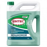 Летняя стеклоомывающая жидкость Sintec Мошкомой  4л