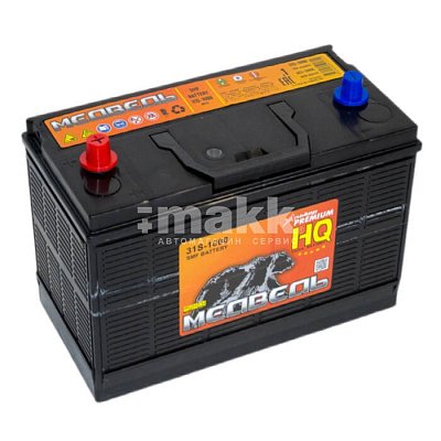 Аккумуляторная батарея 120 Ач Медведь VL Ca/Ca (GR 31S-1000) конус 32,9*17,1*24,0