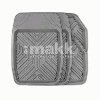Коврики-ванночка 4 предмета Autoprofi серый (MAT-150 GY)
