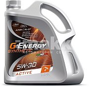Масло моторное G-Energy Synthetic Active 5W30 API SL/CF ACEA A3/B4 синт 4л