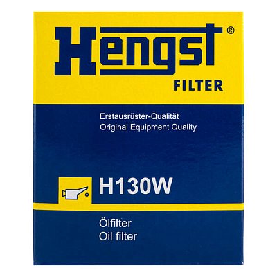 Фильтр масляный Hengst H130W (W 610/1) SUZUKI GRAND VITARA, IGNIS II, SWIFT, SX4 заменен на H97W01
