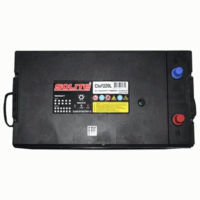 Аккумуляторная батарея 220 Ач Solite (CMF220 L) о/п 50,3*26,1*23,9