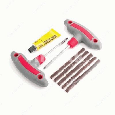 Ремкомплект бескамерных шин Autoprofi (шило,аппликатор жгута,жгуты,клей) 60шт/уп REM-30 Luxe