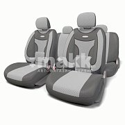 Чехлы EXTRA COMFORT орт.под. вел11пр карм6 мол т.сер/св.сер.М 5шт ECO-1105 D.GY/L.GY (M)