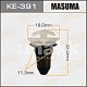 Клипса пластм. крепежная KE-391 Европа Masuma