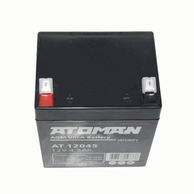 Аккумулятор ATOMAN 12В  4.5Ач для ОПС