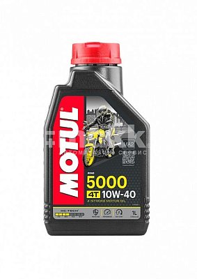 Масло моторное Motul Moto 5000 HC-Tech  4T 10w40 104054  MA2 1 л