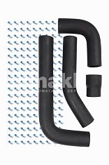 Патрубки радиатора ВАЗ 21074 мед. (4 шт.)  KT 885874 OBERKRAFT