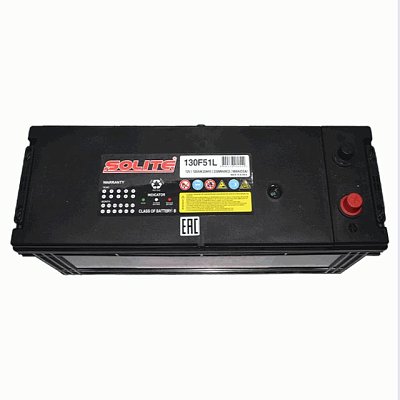 Аккумуляторная батарея 120 Ач Solite о/п (130F51L)  50,3*18,2*23