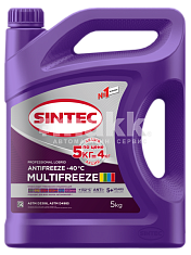 Антифриз  Sintec MULTI FREEZE (-40) 5кг (фиолетовый) Акция 5кг по цене 4кг