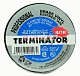 Изолента ПВХ 20м 19мм 0,18мм Terminator -18 до +105 огнеупорная черная IU1K 