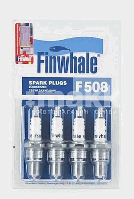 Свеча зажигания F-508 комплект Finwhale