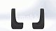 Брызговики черные модель Volkswagen Polo SD (09-15) задний ряд (к-т 2шт) SRTK BR.Z.W.POL.09G.06000