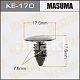 Клипса пластм. крепежная KE-170 Европа Masuma