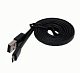 Кабель micro USB Continent 1м, черный плоский QCU-5102BK (box2)