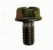 Болт М 6*12 с прессшайбой №7 желтый В07