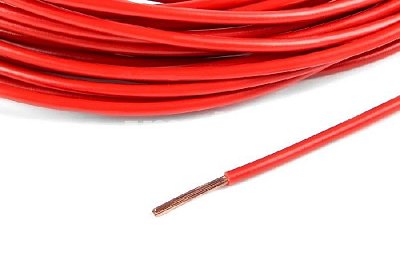 Провод ПВАМ 0,75 кв.мм цвет красный, длина 5м.