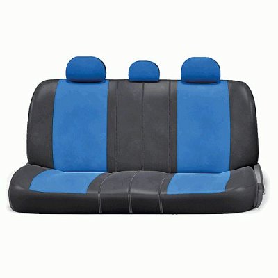 Чехлы COMFORT орто.под велюр 11пр карм 6 мол черн/син р-р М 5шт COM-1105 BK/BL (M)