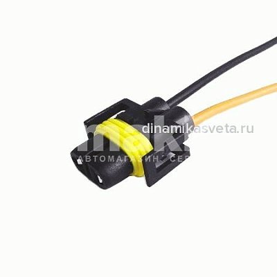 Разъем для лампы H8,H9,H11,881 цоколь PGJ19(13) тип 1 DEON DC-H11 с проводом
