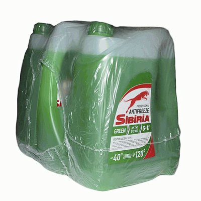 Антифриз SIBIRIA -40 (зеленый) 5кг 