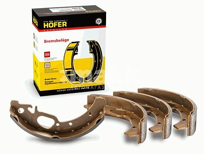 Колодки тормозные задние барабанные HF 350 924 HOFER