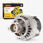 Генератор ВАЗ 1118 Kalina 1117, 1118, 1119 (14В, 85А, 9402.3701-06) HF 633 622 Hofer
