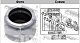 Поршень тормозного суппорта Toyota #J100 LX470 FR нижн. 0176-UZJ02F FEBEST