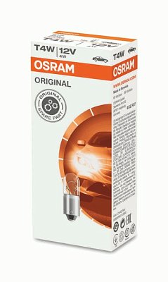 Автолампа T4W 12V OSRAM 3893