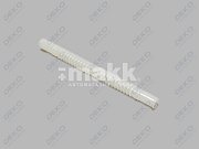 Трубка топливная D=7 mm L=130 mm (гофрированная для бензонасоса) DL-04 DEKO