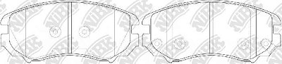 Колодки тормозные передние PN0377 NIBK
