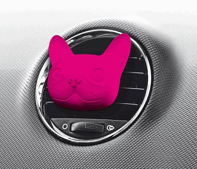 Ароматизатор на дефлектор COSMIC DOG Bubble Gum 15г DM987box