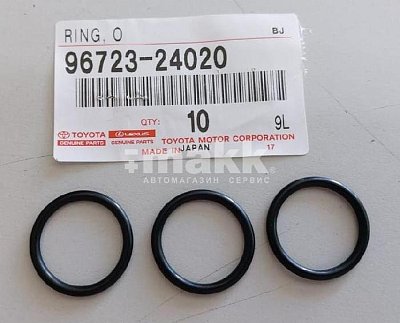 Кольцо уплотнительное кронштейна масляного фильтра Toyota 1/2/3ZR-F# 96723-24020 OEM