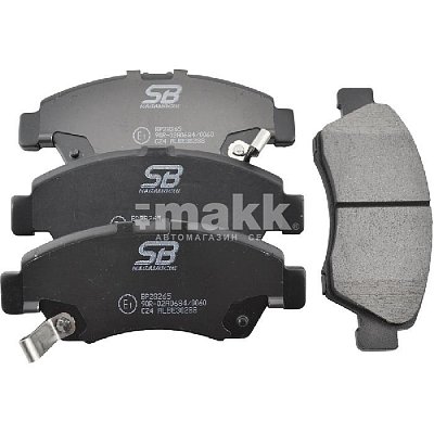 Колодки тормозные дисковые передние BP28265 SB NAGAMOCHI