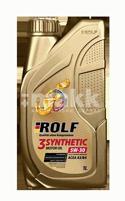 Масло моторное ROLF 3-SYNTHETIC синт. 5W30  1л пластик