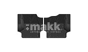 Коврики в салон Газель (1994+) к-т 2шт черный SRTK GA.01008