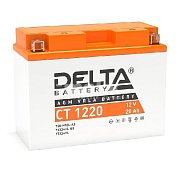 Мото аккумулятор DELTA 12В 20Ач (Y50-N18L-A3, YTX24HL-BS, YTX24HL) о/п