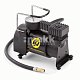 Компрессор 25л/мин 80W 12V металлический поршень, в компл 3 насадки Car Perfomance CP-25P
