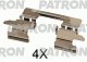 Комплект монтажный для тормозных колодок NISSAN Juke 10- SUZUKI GRAND VITARA 09- PSRK1331 PATRON