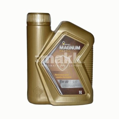 Масло моторное Rosneft Magnum Maxtec 5W40 полусинтетическое 1л