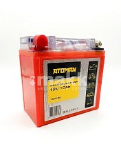 Мото аккумулятор ATOMAN Nano Gel 12V 10Ah (12N9-BS)